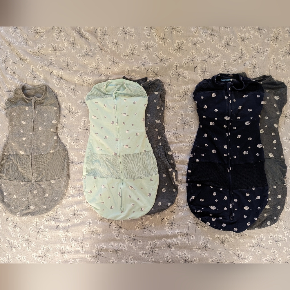 Happiest Baby Sleepea baby swaddles - S,M,L